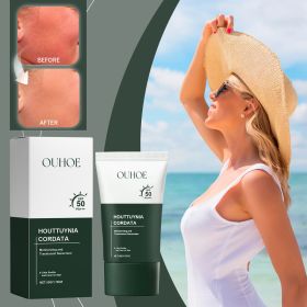 SPF50 PA++++ Broad Spectrum Sunscreen Lotion Moisturizing Translucent Sun Protection Cream Gentle Calming Sun Lotion for Face Body Beach Outdoor