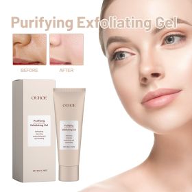 Gentle Facial Purifying Exfoliating Gel, Deep Cleansing Skin Exfoliator for Pores, Remove Dead Skin Cells, Refine Rough Uneven Skin