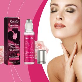 Pheromone roller perfume (women's rose flavor) Long-lasting fragrance, portable, light and fresh, natural, niche