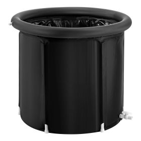 Ice Bath Tub, Cold Water Therapy Plunge Tub for Athlete, Portable Outdoor Ice Barrel Plunge Pool for Recovery